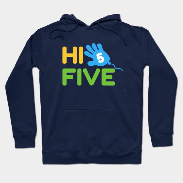 Hi Five with Baloon Hoodie by victorstore